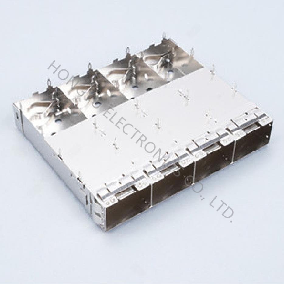 SFP+ 1x4 Cage